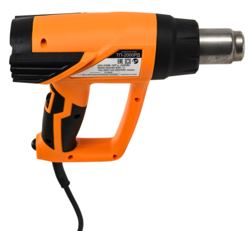 Термопистолет (фен промышленный) Вихрь ТП-2000РД-Tehinstrument