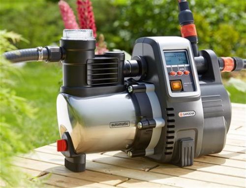 Насос автоматического водоснабжения GARDENA 6000/6E LCD inox Premium (насос Гардена 6000/6E LCD inox Premium)-Tehinstrument