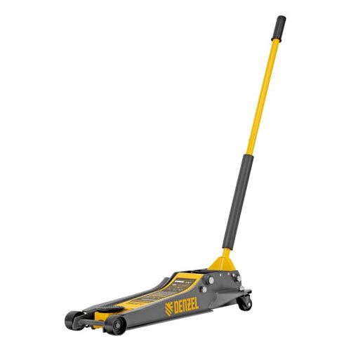 Домкрат гидравлический подкатной, 3 т, 85-610 мм, быстрый подъем, низ. подхват, проф, SUV Denzel-Tehinstrument