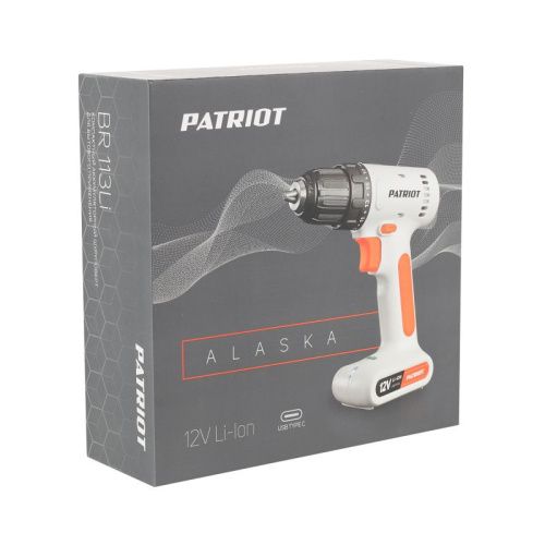 Дрель-шуруповерт аккумуляторная Patriot BR 113 Li-Tehinstrument