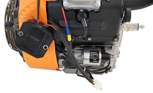 Двигатель Lifan LF2V80F-A, вал ?25мм, катушка 3 Ампера датчик давл./м,  м/радиатор, счетчик моточасов-Tehinstrument