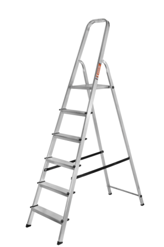 Стремянка алюминиевая ВИХРЬ СА 1х6-Tehinstrument