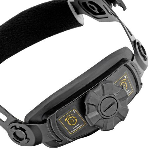 Щиток защитный лицевой (маска сварщика) F10, см. окно 100х96, Real Color, DIN 4-8/9-13 Denzel-Tehinstrument