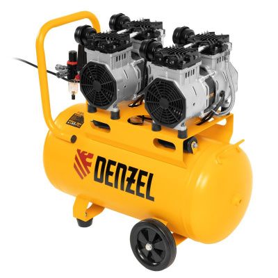 Компрессор безмасляный, малошумный Denzel DLS 2200/50-Tehinstrument