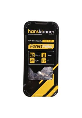 Цепь 3/8"-1,3 мм -57 зв., получизель, Hanskonner-Tehinstrument