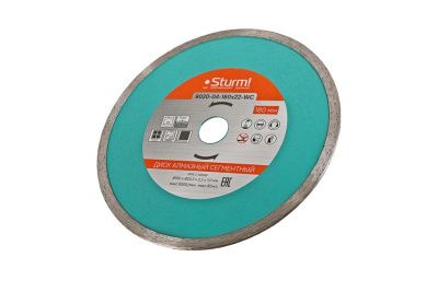 Алмазный диск, влажная резка, непрерывный 180мм  Sturm-Tehinstrument