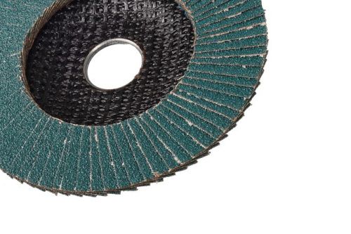 Круг зачистной лепестковый ЦИРКОНИЕВЫЙ 125х22, зерно 60, Hanskonner-Tehinstrument