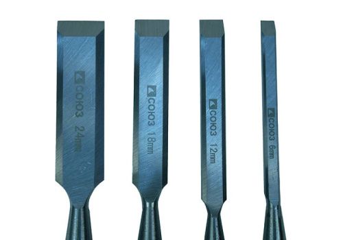 Набор стамесок, 6, 12, 18, 24 мм, 4 шт/уп СОЮЗ-Tehinstrument