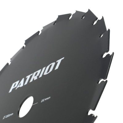 Нож Patriot TBM-24 для триммера (255х25.4 мм, 24 зубца)-Tehinstrument