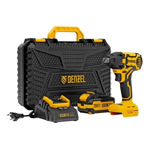Гайковерт ударный аккумуляторный бесщет. CIWH-BL-20-350, Li-Ion, 20 В// Denzel-Tehinstrument