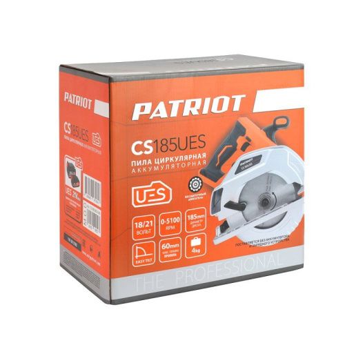 Пила циркулярная бесщеточная аккумуляторная Patriot CS 185 UES-Tehinstrument