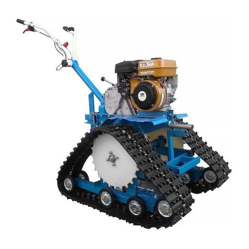 Гусеничный привод ГП-Н1 для мотоблоков с валом редуктора 30 мм (круглый)-Tehinstrument