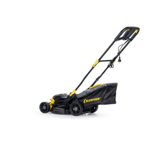 Газонокосилка эл. CHAMPION EM3414 (1,4 кВт травосб. 35л ширина 340мм 20-70мм, 10,7кг)-Tehinstrument