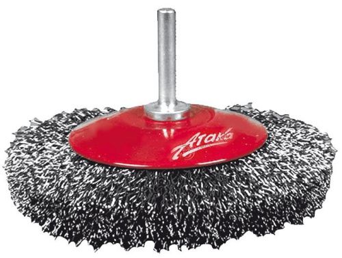 Щётка №064; 210006120 d-100 для дрели вогнутая,гофрирован.-Tehinstrument