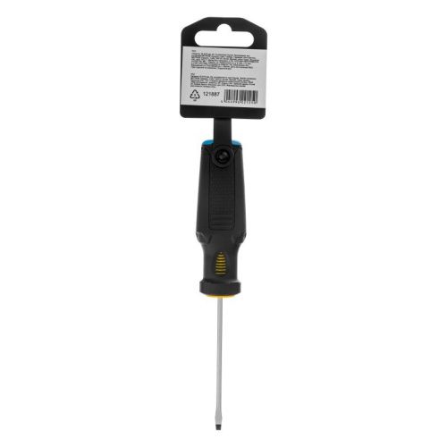 Отвертка, SL3х75 мм, S2, 3к рукоятка Denzel-Tehinstrument