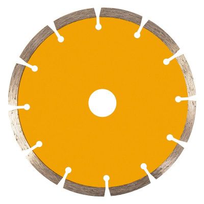 Диск алмазный, отрезной сегментный, 150 х 22.2 мм, сухая резка Denzel-Tehinstrument