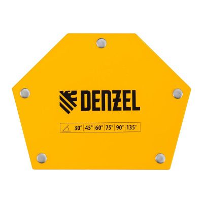 Фиксатор магнитный для сварочных работ усилие 75 LB, 30х45х60х75х90х135 град. Denzel-Tehinstrument