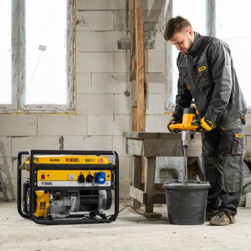 Генератор бензиновый Denzel GE 8900-Tehinstrument