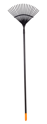 Грабли веерные Вихрь 22 зуба, сталь, металлический черенок-Tehinstrument