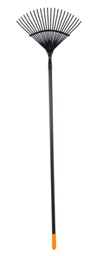 Грабли веерные Вихрь 22 зуба, сталь, металлический черенок-Tehinstrument