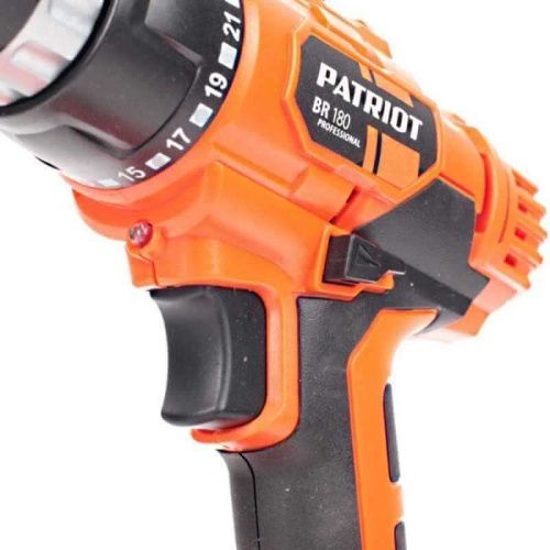 Аккумуляторная дрель-шуруповерт Patriot BR 180 (аккумуляторный шуруповерт Патриот 180), 180301450-Tehinstrument