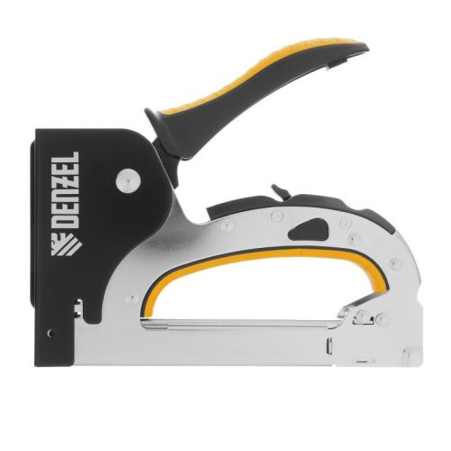 Степлер мебельный, стальной корпус, быстрая загрузка, регул. силы удара, тип 53, 4-14 мм Denzel-Tehinstrument