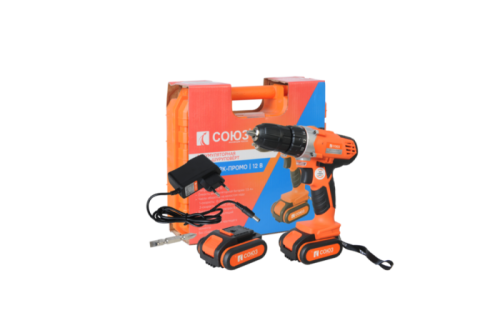 Аккумуляторный шуруповерт СОЮЗ ДШС-12-2К-ПРОМО-Tehinstrument