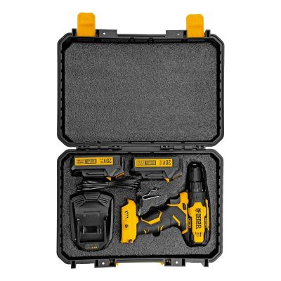 Аккумуляторный шуруповерт Denzel CDQ-20, Li-Ion, 20 В-Tehinstrument