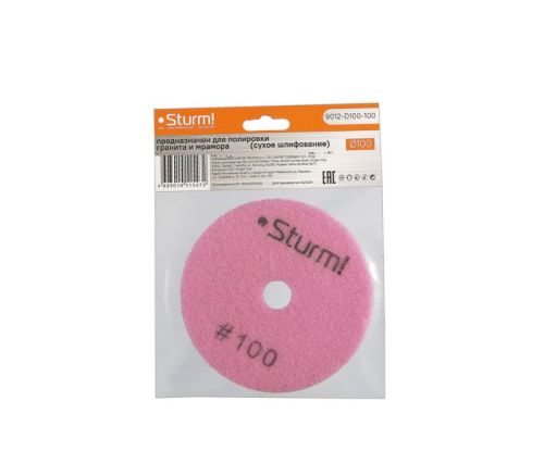 Круг шлифовальный гибкий  Sturm 9012-D100-100-Tehinstrument