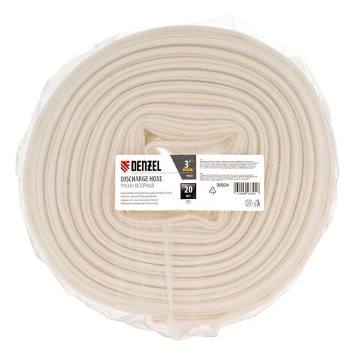 Рукав напорный DH-80, диаметр 3", длина 20 м Denzel-Tehinstrument