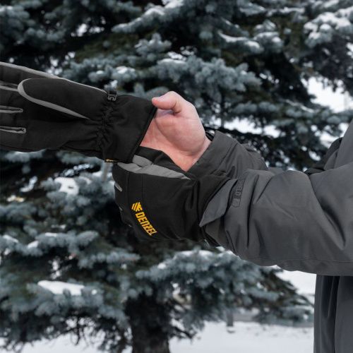 Перчатки универсальные, двойные, работа с сенсорным экраном, размер 9 Denzel-Tehinstrument