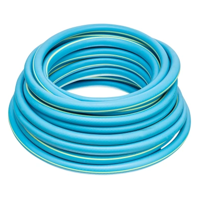 Шланг поливочный армированный 3 слойный ТЭП 3/4'', 20 м, лазурный Palisad-Tehinstrument