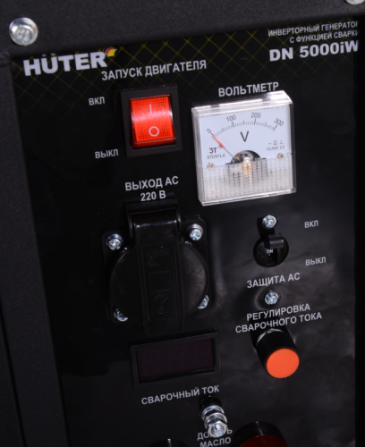 Электрогенератор инверторный Huter DN 5000iW (с функцией сварки)-Tehinstrument