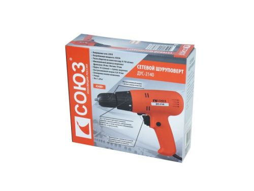 Сетевой шуруповерт СОЮЗ ДУС-2140-Tehinstrument