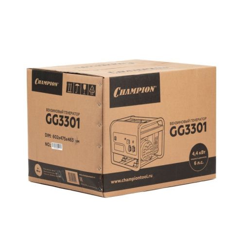 Бензиновый генератор CHAMPION GG3301-Tehinstrument