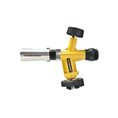 Горелка газовая, пьезоподжиг, регулировка остроты пламени, цинковый корпус, hanskonner-Tehinstrument