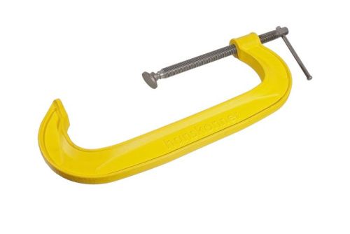 Струбцина G-образная, 300 мм / 12", чугун, оксидированный винт, hanskonner-Tehinstrument