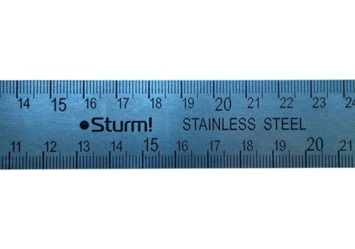 Угольник 350мм, стальной, оцинкованный,  Sturm-Tehinstrument