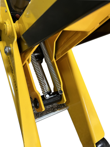 Домкрат подкатной 3т, 133-470мм, Hanskonner-Tehinstrument