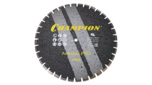 Диск алмазный CHAMPION асфальт PRO Asphafight, С1626-Tehinstrument