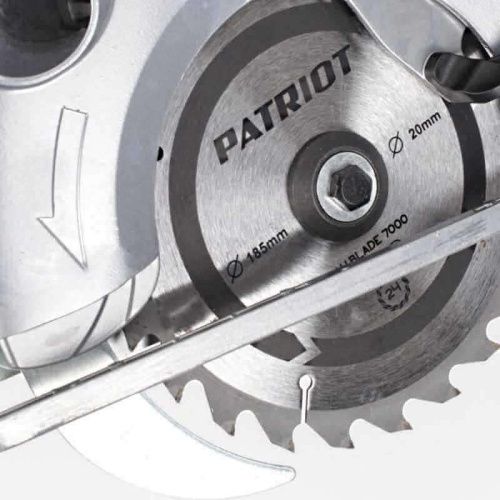 Циркулярная пила Patriot CS 186 (190301605) (дисковая пила Патриот CS 186)-Tehinstrument