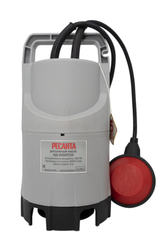 Дренажный насос Ресанта НД-8000П/35-Tehinstrument