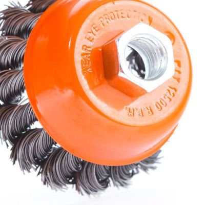 Щетка чашеобразная витая (100 мм, М14), Patriot-Tehinstrument