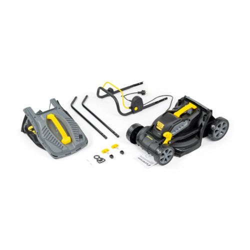 Газонокосилка эл. CHAMPION EM3414 (1,4 кВт травосб. 35л ширина 340мм 20-70мм, 10,7кг)-Tehinstrument