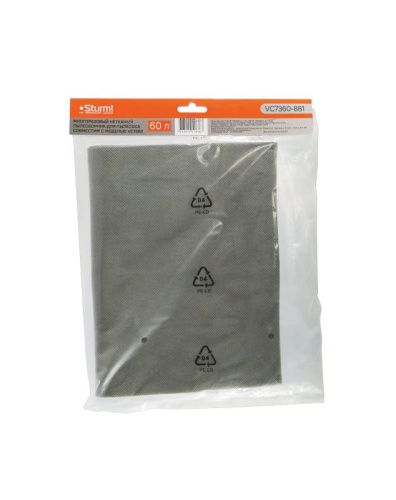 Нетканый мешок для пылесоса VC7360, 60л, 1шт/уп,  Sturm-Tehinstrument