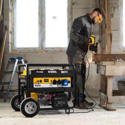 Генератор бензиновый Denzel PS 55 EA-Tehinstrument