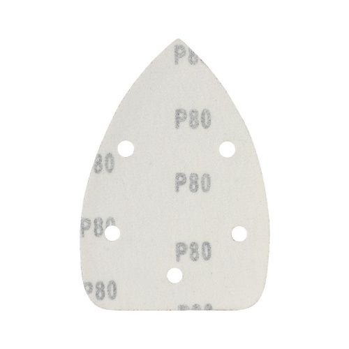 Треугольник шлифовальный на липучке (140х140х80 мм, Р80, 5 шт.), Patriot-Tehinstrument