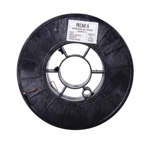 Сварочная проволока Ресанта СВ-08Г2С-O, Ф0,8 мм Катушка 5кг-Tehinstrument