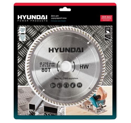 Диск по металлу HYUNDAI для циркулярных пил D210мм 205302-Tehinstrument