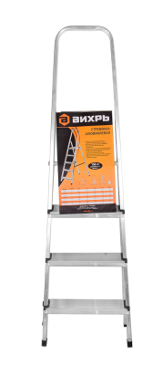 Стремянка алюминиевая ВИХРЬ СА 1х4-Tehinstrument